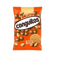 LAC GALLETA CONGUITOS CHOCO LECHE 120GR 16P