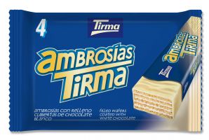 AMBROSIA CHOCO/BLANCO 4U 1,20EUR