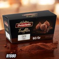 TRUFAS AL CACAO DELAVIUDA 80GR