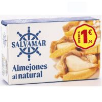 ALMEJONES AL NATURAL OL-120 SALVAMAR 1,79EUR