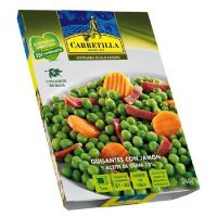 GUISANTES CON JAMON CARRETILLA