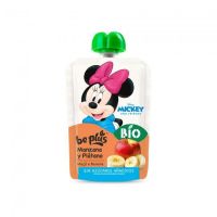 POUCH MANZANA PLATANO BIO (2x7U) 100g BEPLUS DISNEY